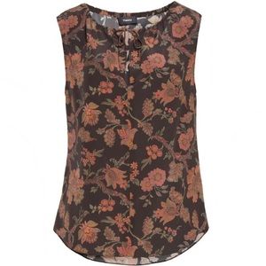 Theory Alamay Morris Crepe De Chine Silk Top